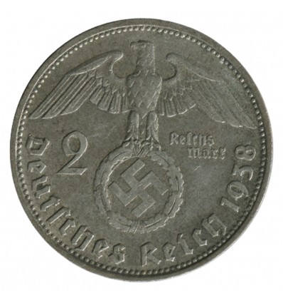 2 Marks S.Hindenbourg - Allemagne Argent