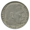 2 Marks S.Hindenbourg - Allemagne Argent