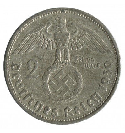 2 Marks S.Hindenbourg - Allemagne Argent