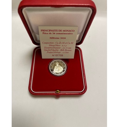 2 Euros Monaco 2020 Honoré III
