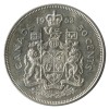 50 Cents Elisabeth II - Canada Argent