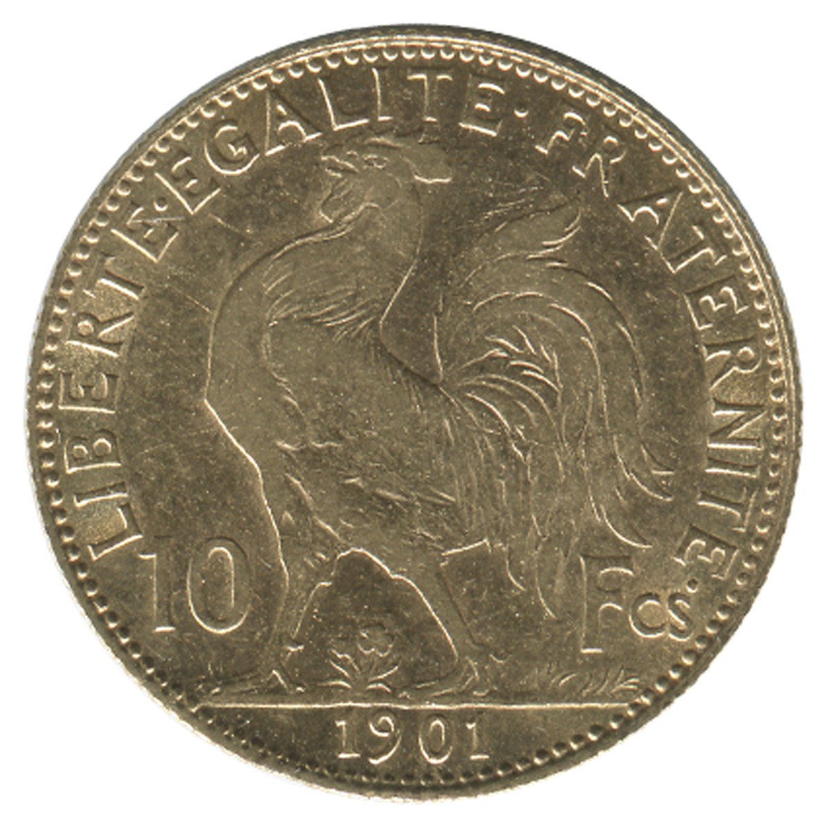 Valeur Pièce 10 Francs Or 1907 Coq Et Marianne