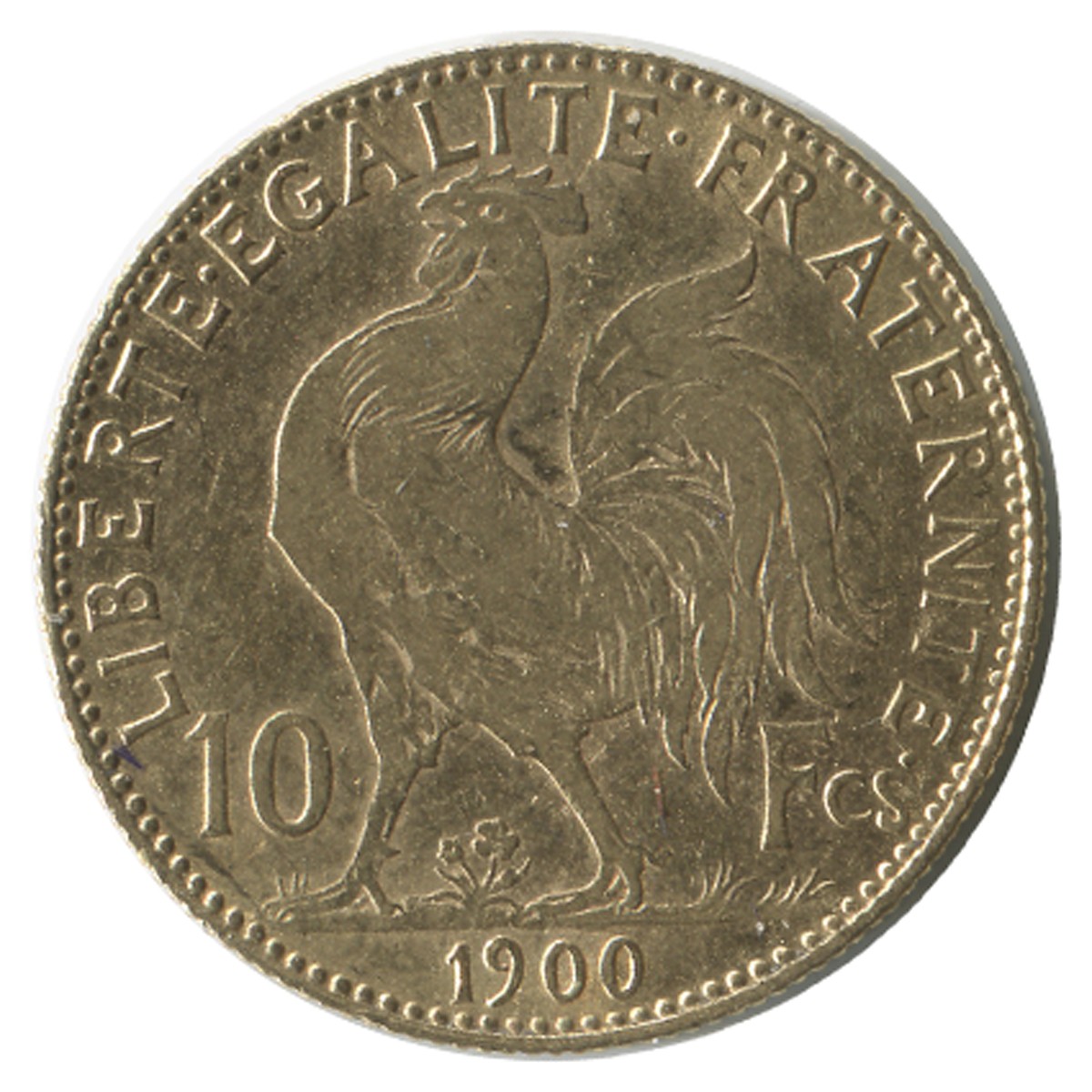 Valeur Pièce 10 Francs Or 1912 Coq Et Marianne