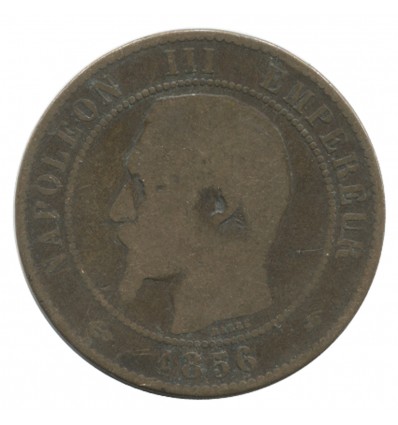 10 Centimes Napoléon III Tête Nue Second Empire