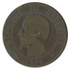 10 Centimes Napoléon III Tête Nue Second Empire