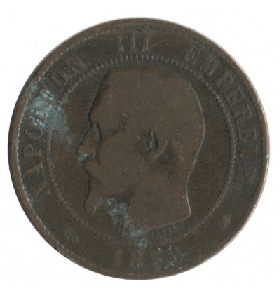 10 Centimes Napoléon III Tête Nue Second Empire