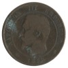 10 Centimes Napoléon III Tête Nue Second Empire