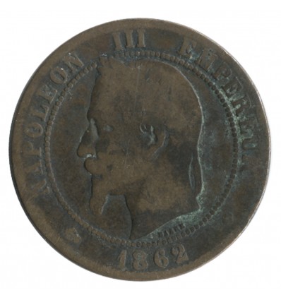 10 Centimes Napoléon III Tête Laurée