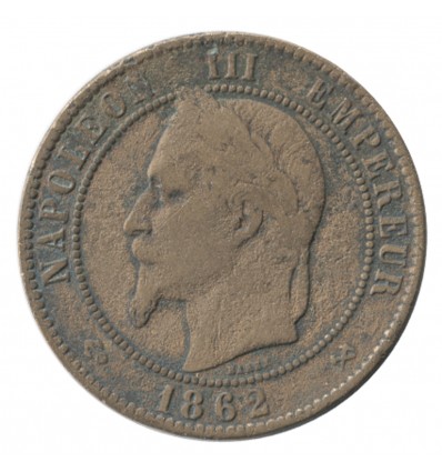 10 Centimes Napoléon III Tête Laurée