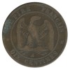 10 Centimes Napoléon III Tête Laurée