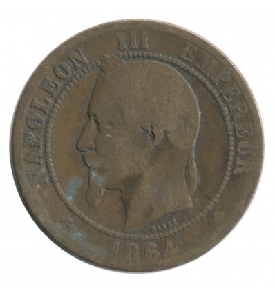 10 Centimes Napoléon III Tête Laurée