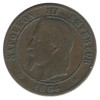 10 Centimes Napoléon III Tête Laurée