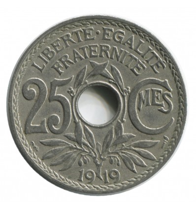 25 Centimes Lindauer Troisième République