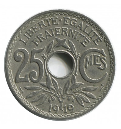 25 Centimes Lindauer Troisième République