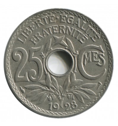 25 Centimes Lindauer Troisième République