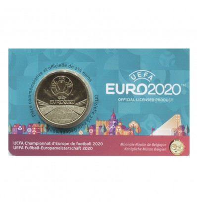 2,50 Euros commémorative Belgique 2021