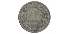 2 Francs Suisse Argent - Confederation