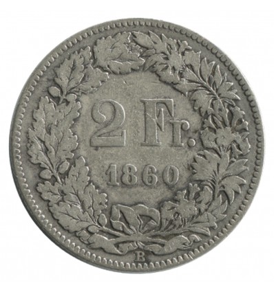 2 Francs Suisse Argent - Confederation