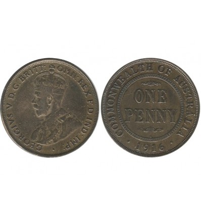 1 Penny Georges V Australie