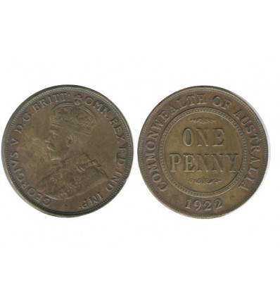 1 Penny Georges V Australie