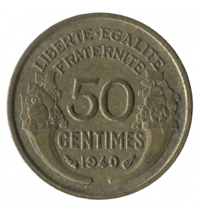 50 Centimes Morlon Bronze Aluminium