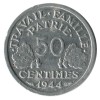 50 Centimes Bazor Aluminium Etat Français