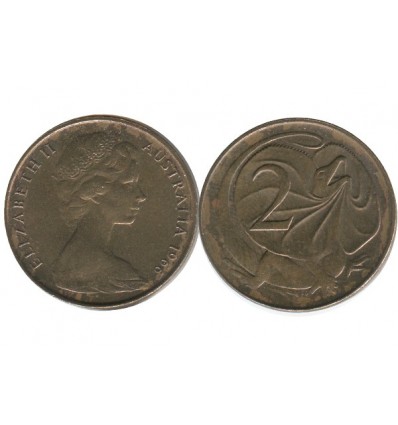 2 Cents Elisabeth II Australie