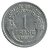 1 Franc Morlon Aluminium Gouvernement Provisoire