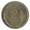 2 Francs Morlon Bronze Aluminium