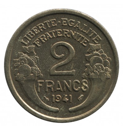 2 Francs Morlon Bronze Aluminium