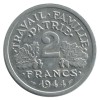 2 Francs Bazor Aluminium Etat Français