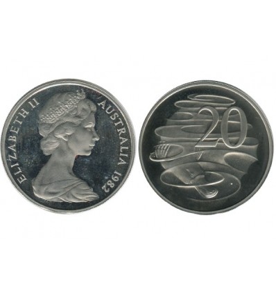 20 Cents Elisabeth II Australie