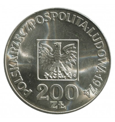 200 Zloty - Pologne Argent