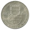 20 Escudos - Portugal Argent