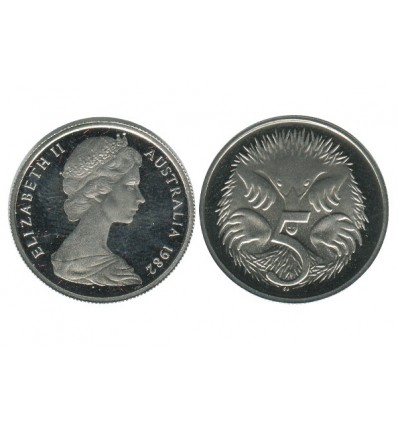 5 Cents Elisabeth II Australie
