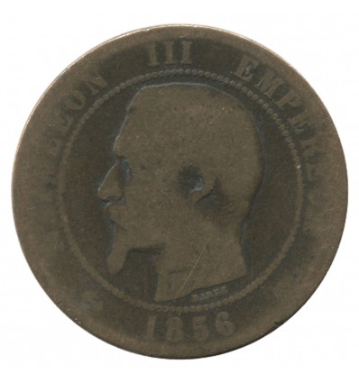 10 Centimes Napoléon III Tête Nue Second Empire