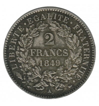 2 Francs Cérès Deuxième République