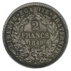 2 Francs Cérès Deuxième République