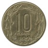 10 Francs Etats de l'Afrique Equatoriale