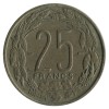 25 Francs Afrique Equatoriale - Cameroun