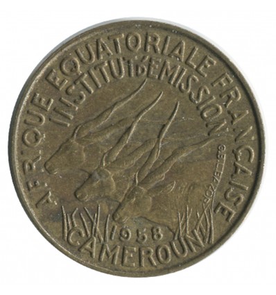 5 Francs Afrique Equatoriale - Cameroun