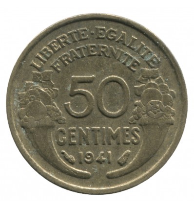 50 Centimes Morlon Bronze Aluminium