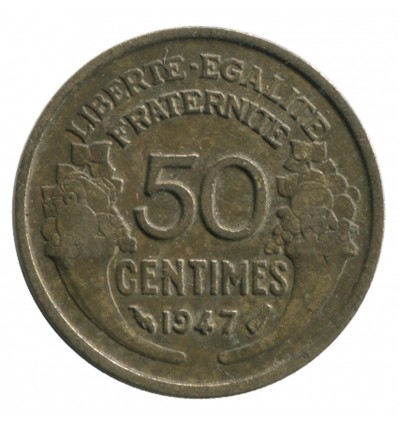 50 Centimes Morlon Bronze Aluminium