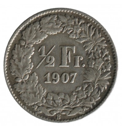 1/2 Franc Suisse Argent - Confederation