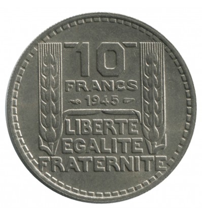 10 Francs Turin Grosse Tête - Rameaux Longs