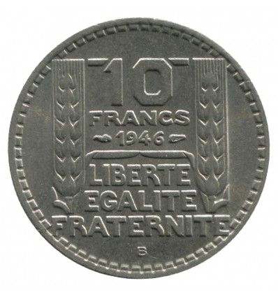 10 Francs Turin Grosse Tête - Rameaux Courts