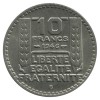 10 Francs Turin Grosse Tête - Rameaux Courts