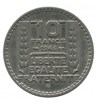 10 Francs Turin Grosse Tête - Rameaux Courts