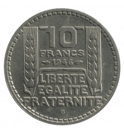 10 Francs Turin Grosse Tête - Rameaux Courts