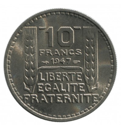 10 Francs Turin Petite Tête Quatrième République